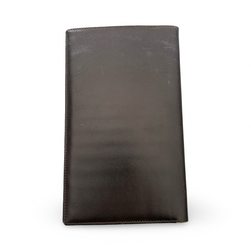 Loewe Dark Brown Leather Long Bifold Wallet - Picture 5 of 9